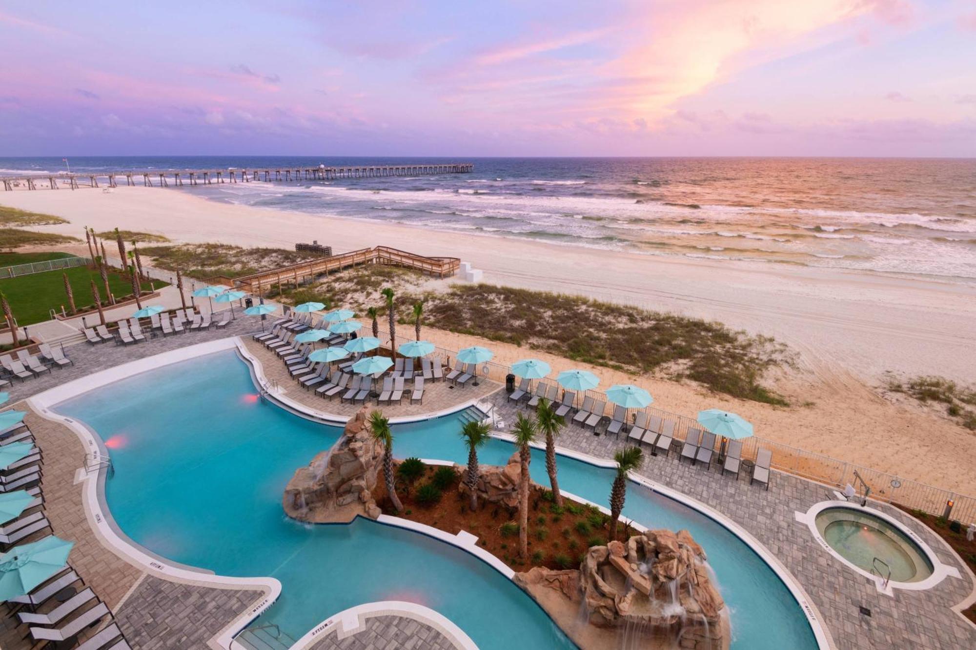Springhill Suites By Marriott Panama City Beach Beachfront Eksteriør bilde
